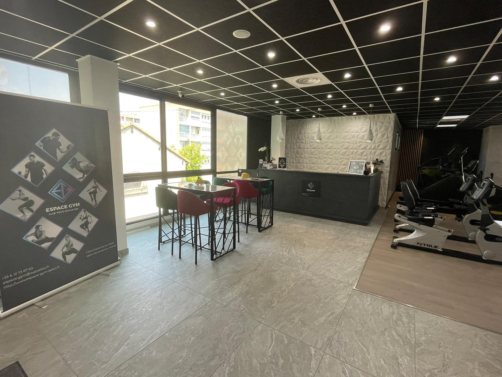 Rénovation intérieure d'une salle de sport